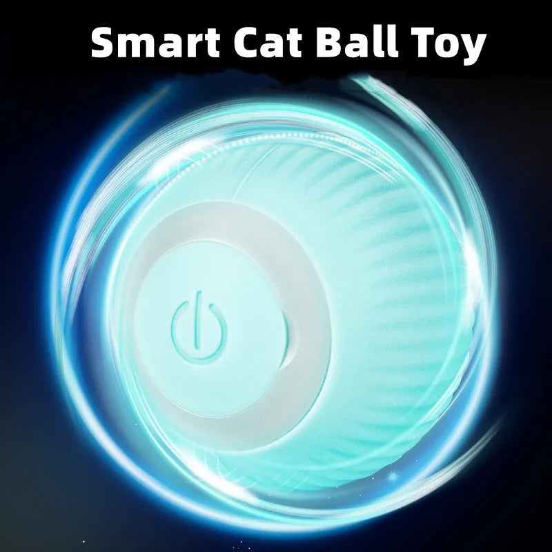 Smart Interactive Rolling Ball for Cats - Automatic Electronic Toy for Indoor Play