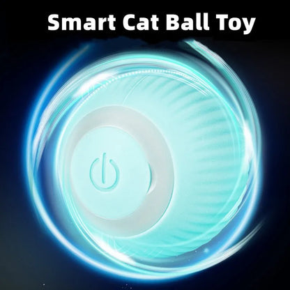 Smart Interactive Rolling Ball for Cats - Automatic Electronic Toy for Indoor Play